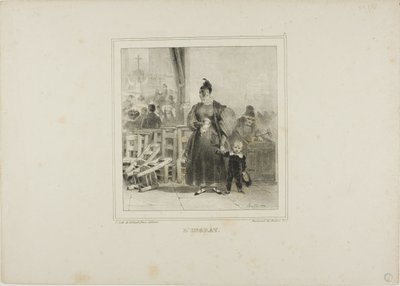 The Ingrate by Denis Auguste Marie Raffet