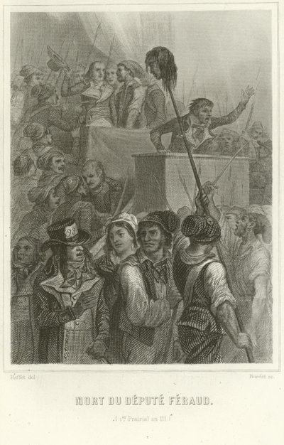 The Death of Deputy Feraud by Denis Auguste Marie Raffet