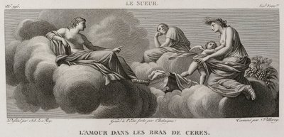 Love in the Arms of Ceres by Denis Sebastien Leroy