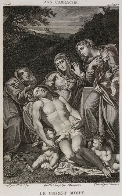 The Dead Christ by Denis Sebastien Leroy