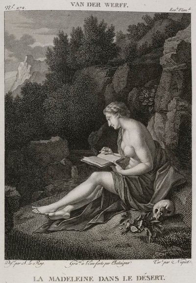 Mary Magdalene in the Desert by Denis Sebastien Leroy