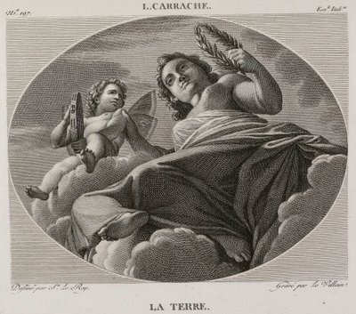 The Earth, after Ludovico Carracci - 1802-1815 by Denis Sebastien Leroy