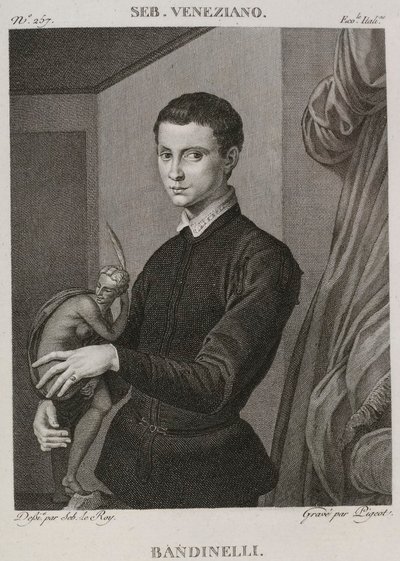 Bandinelli, formerly attributed to Sebastiano del Piombo, now attributed to Bronzino - 1802-1815 by Denis Sebastien Leroy