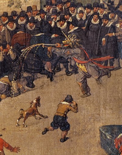 The Triumph of the Archduchess Isabella in the Brussels Ommerganck on 31st May 1615 (detail) by Denys van Alsloot