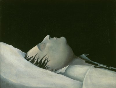 Napoleon on his Deathbed on St Helena by Denzil O. Ibbetson