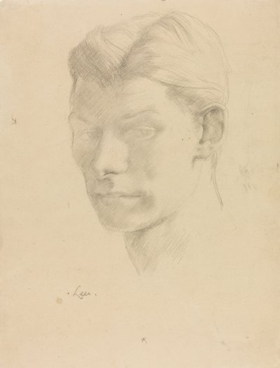 Portrait of a Man, c.1906-08 by Derwent Lees