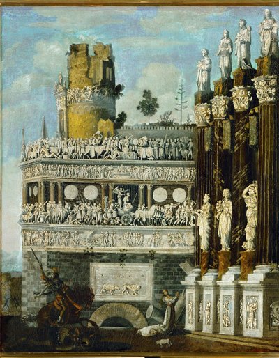 Imaginary Architecture by Desiderio Monsu