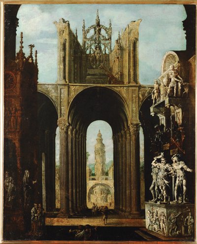 Imaginary Architecture by Desiderio Monsu