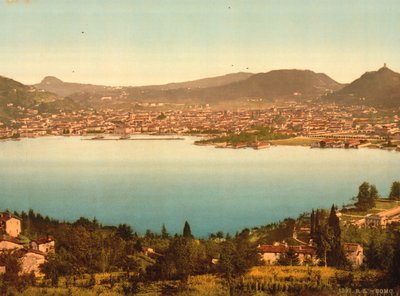 General View, Como, Lake Como, Italy, c.1900 by Detroit Publishing Co.
