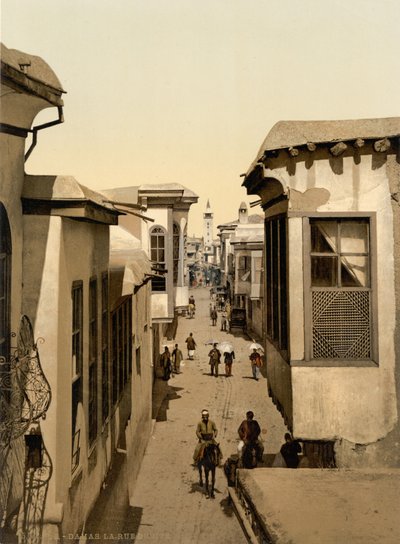 The Street Called Straight, Damascus, Holy Land, Syria by Detroit Publishing Co.