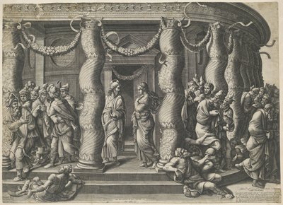 Christ and the Adulterous Woman by Diana Mantuana