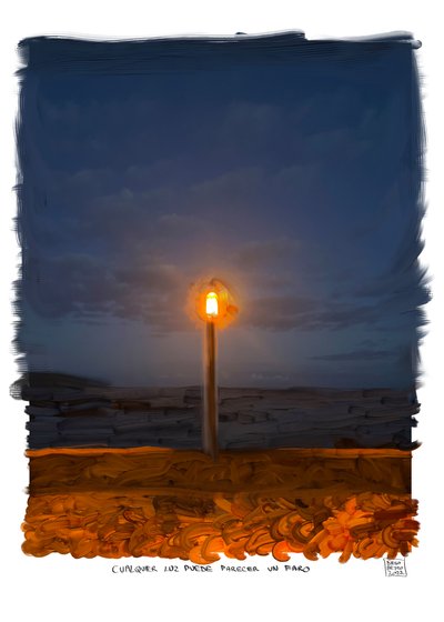 Any Lighthouse, 2022 by Diego Beyro