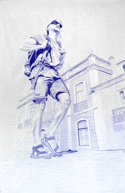 The Wanderer, 2022 by Diego Beyro