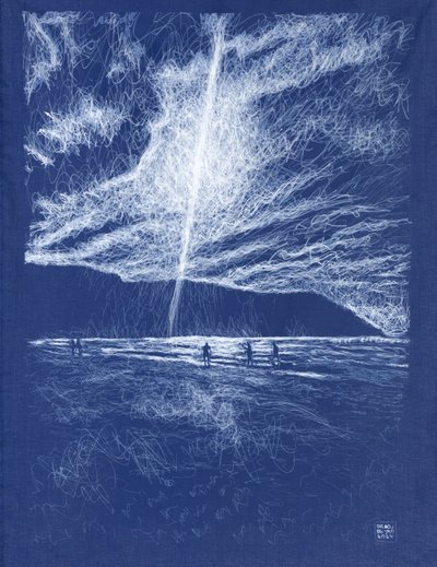 Cueva Beach in Asturias, 2024 by Diego Beyro