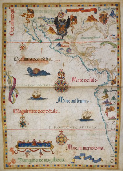 Map, illustration from the 