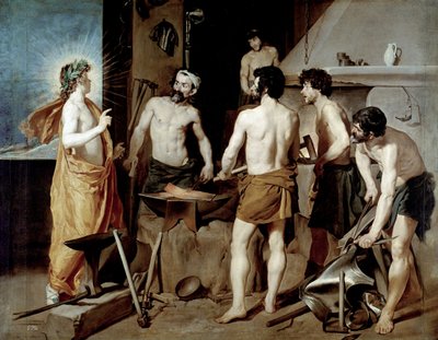 La Roa di Vulcano by Diego Rodriguez de Silva y Velazquez