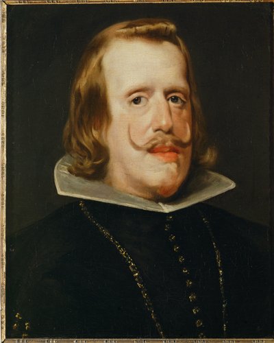 Philip IV, King of Spain, son of King Philip III and Archduchess Maria Anna, daughter of Emperor Ferdinand III by Diego Rodriguez de Silva y Velazquez