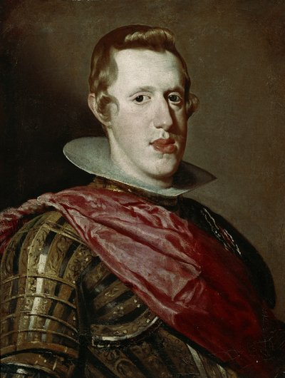 Portrait of Filippo IV of Spain with Armor, c.1625-1628 by Diego Rodriguez de Silva y Velazquez