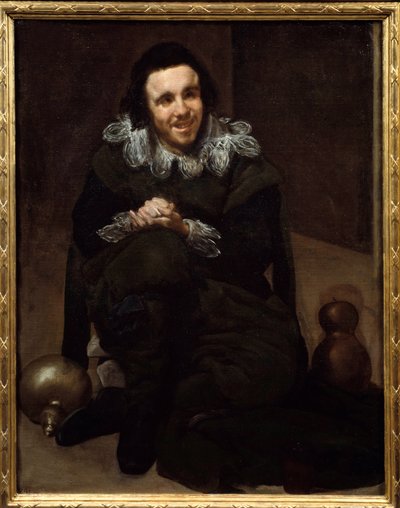 Portrait of the Jester Don Juan Calabacillas by Diego Velázquez