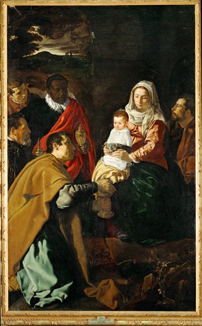 The Adoration of the Magi by Diego Rodriguez de Silva y Velazquez