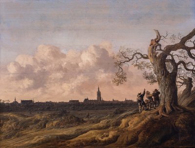 The Hague Seen from the North by Diego Rodriguez de Silva y Velazquez