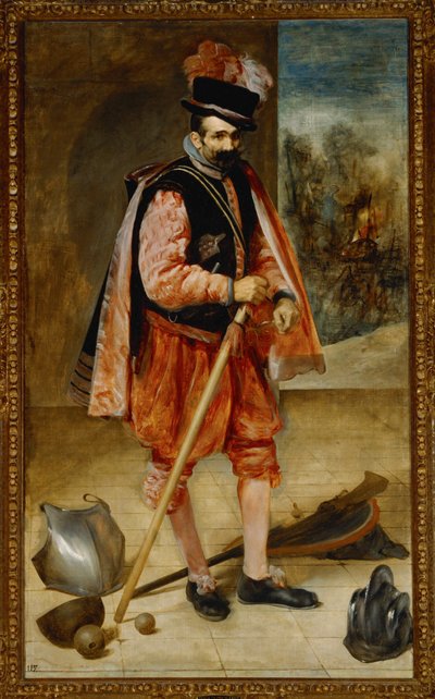 The Jester Known as Don Juan de Austria by Diego Rodriguez de Silva y Velazquez