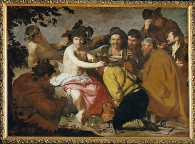 The Triumph of Bacchus by Diego Rodriguez de Silva y Velazquez