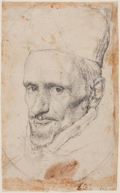 Portrait of Cardinal Gaspar de Borja y Velasco (1580-1645) by Diego Velázquez