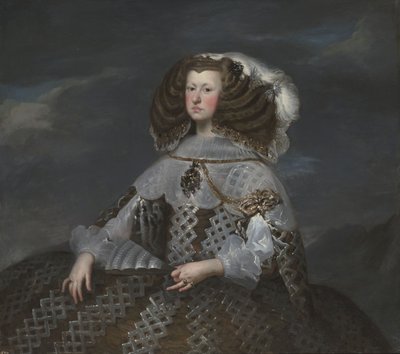 Mariana of Austria, Queen of Spain (1635–1696), regent by Diego Velázquez