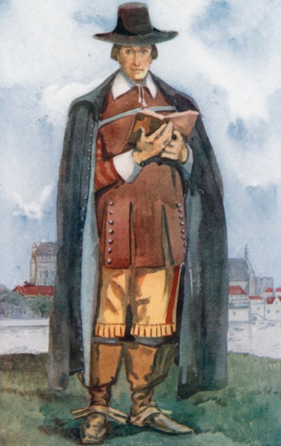 A Cromwellian Man 1649-1660 by Dion Clayton Calthrop