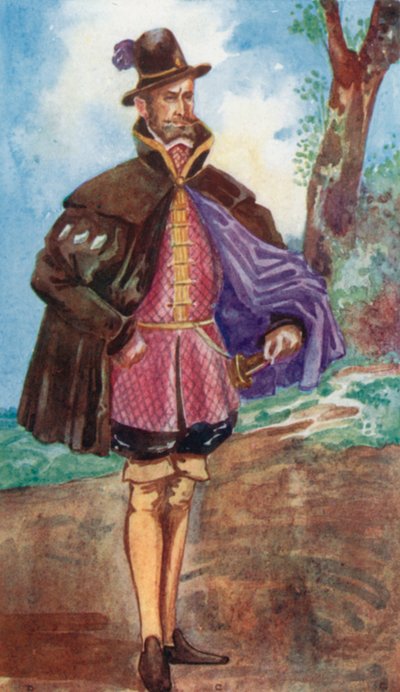 A Man of the Time of Mary 1553-1558 by Dion Clayton Calthrop