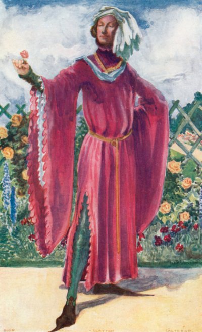 A Man of the Time of Richard II 1377-1399 by Dion Clayton Calthrop