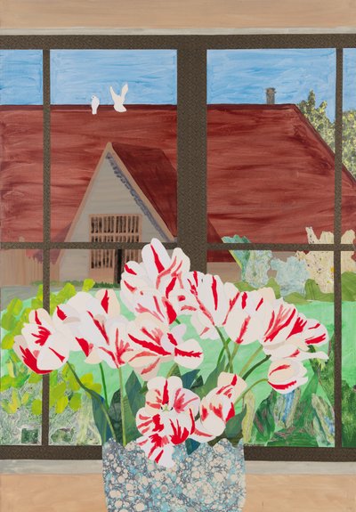 Tulips at Maynes Barn by Dione Verulam