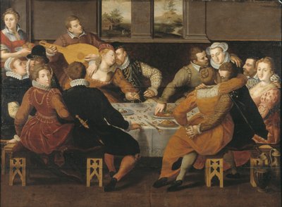 Sinful Mankind Surprised by the Day of Judgment by Dirck Barendsz.