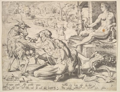 Asher, from the series The Twelve Patriarchs, 1550 by Dirck Volkertsen Coornhert