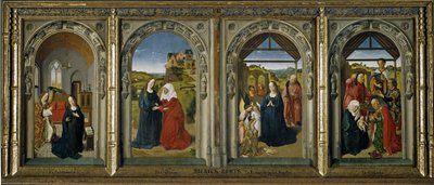 Four Scenes from the Life of the Virgin by Dirk Bouts