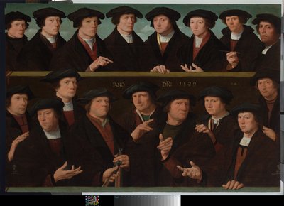 A Group of Guardsmen by Dirk Jacobsz