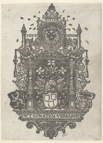 Coat of Arms of the Antwerp Guild of Saint Luke by Dirk Jacobsz Vellert