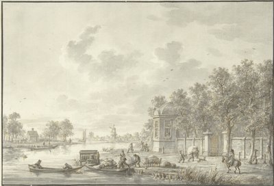 View on the Spaarne by Dirk Langendijk