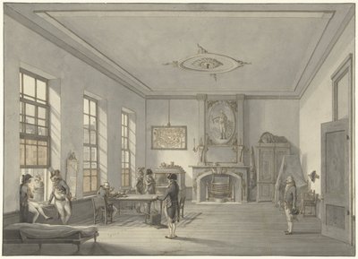 Waiting Room for Officers by Dirk Langendijk