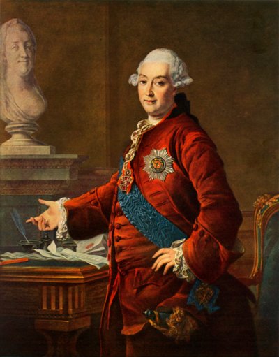 Portrait of Alexandr Mikhailovich Golitsyn by Dmitri Grigorievich Levitsky