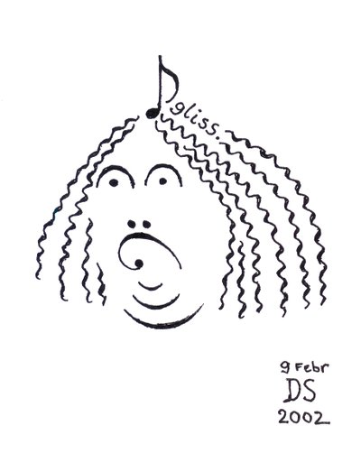 Glisstering Hair by Dmitri Smirnov