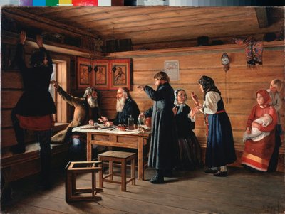 Religious Controversy by Dmitri Yegorovich Zhukov