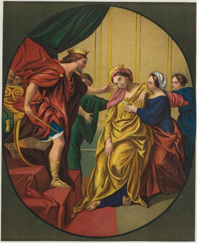 Esther Brought to King Ahasuerus by Domenichino