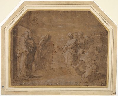 Supplicants Addressing St. Anthony by Domenico Beccafumi