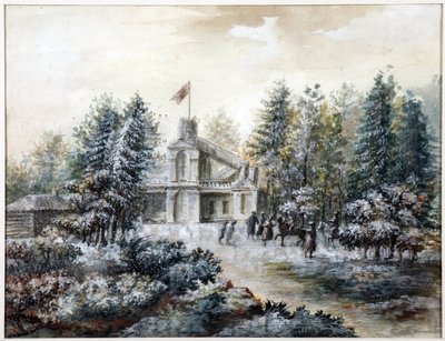 Krak House in Pavlovsk by Domenico Felice Lamoni