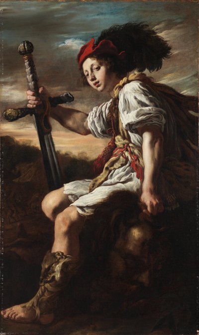 David with the Head of Goliath by Domenico Fetti