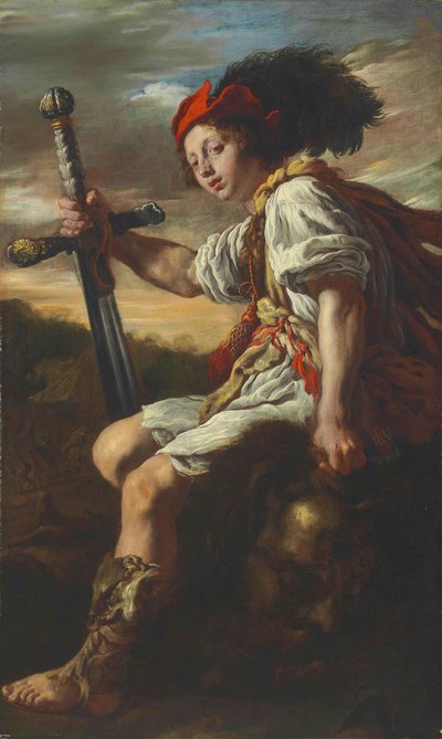 David with the Head of Goliath by Domenico Fetti or Feti