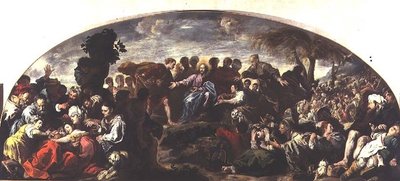 Feeding of the Five Thousand by Domenico Fetti or Feti