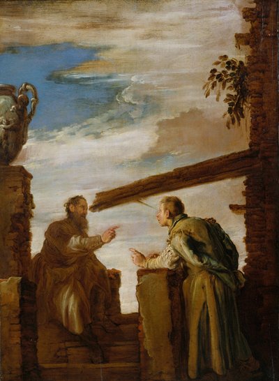 The Parable of the Mote and the Beam by Domenico Fetti or Feti